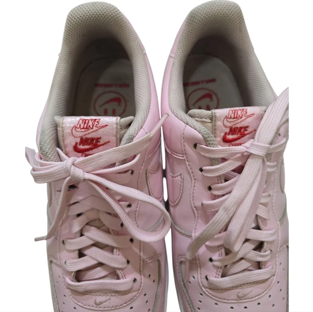 The Nike Air Force 1 Low Rose Pink Men's 10 Pink White Red